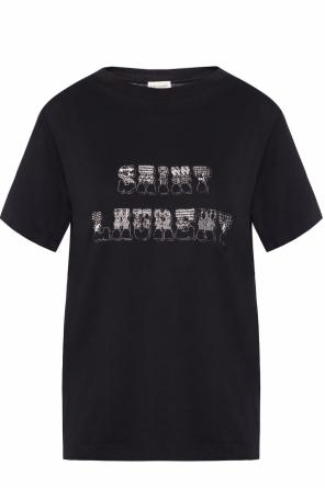 Logo-printed t-shirt, zdjęcie 1 Logo-printed t-shirt od Saint Laurent